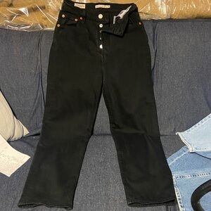 Levi's Women's High Rise Black Jeans